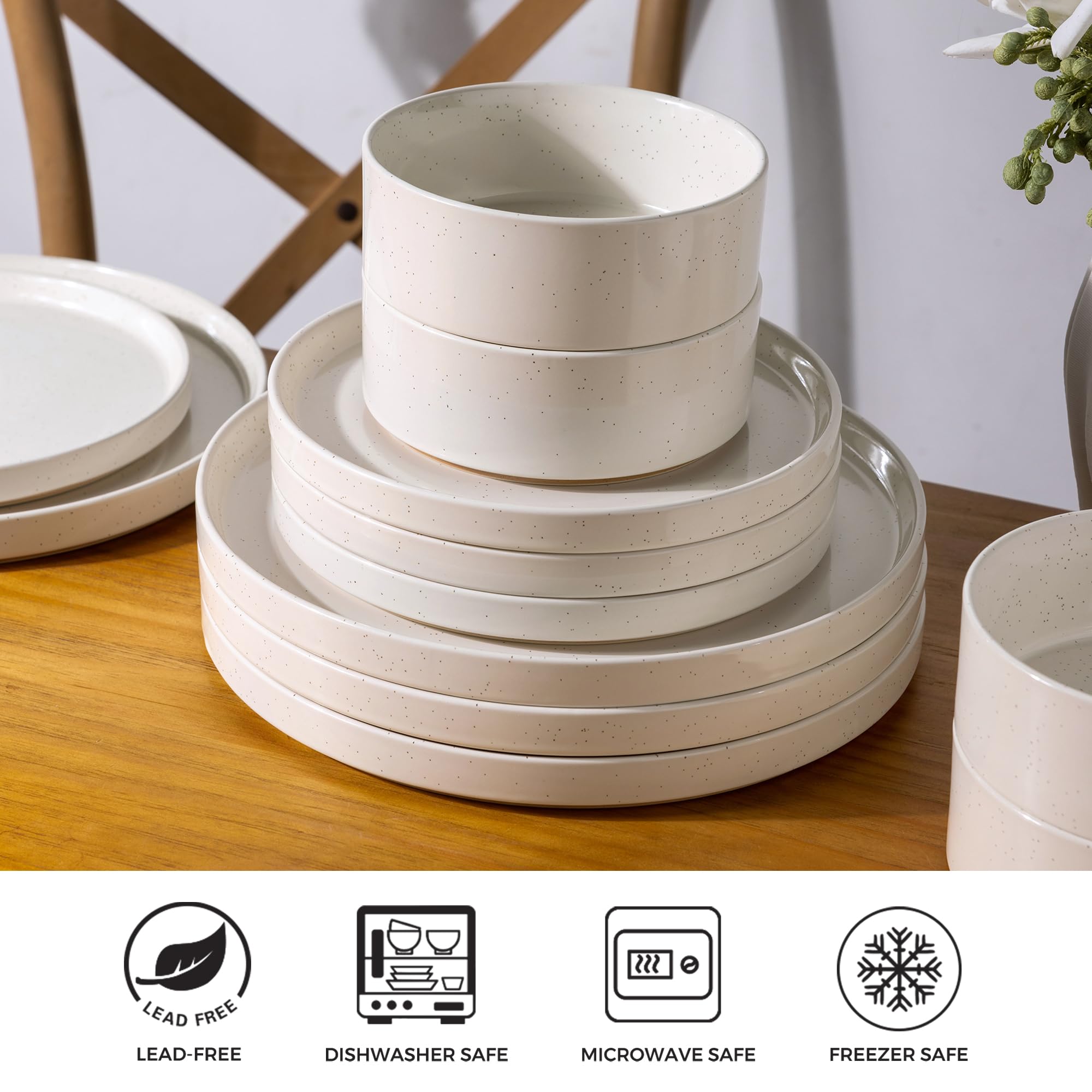 AmorArc assiette dressée pour déjeuner rehaussant présentation des plats