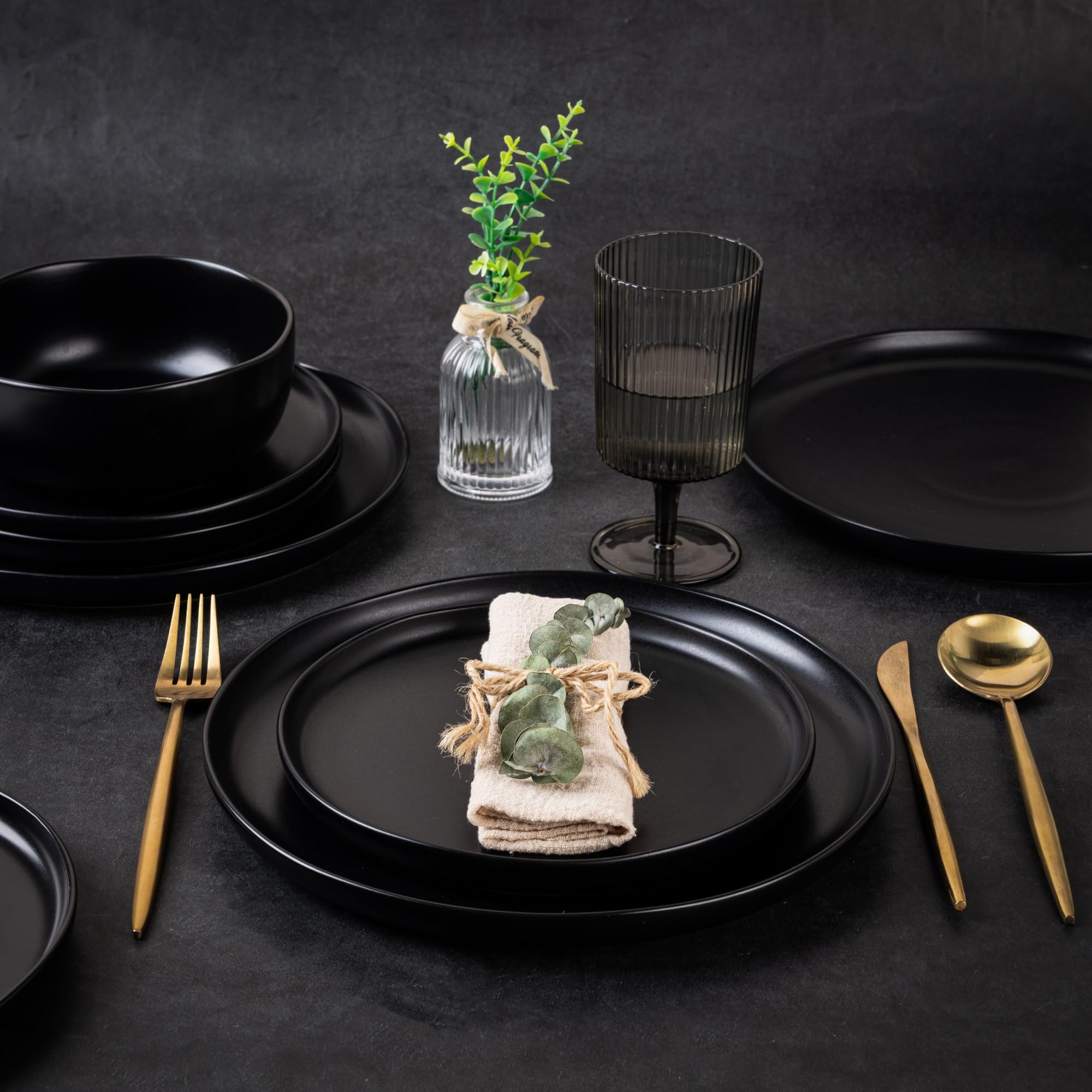 AmorArc assiette étiquette matière indiquant grès cuit haute température