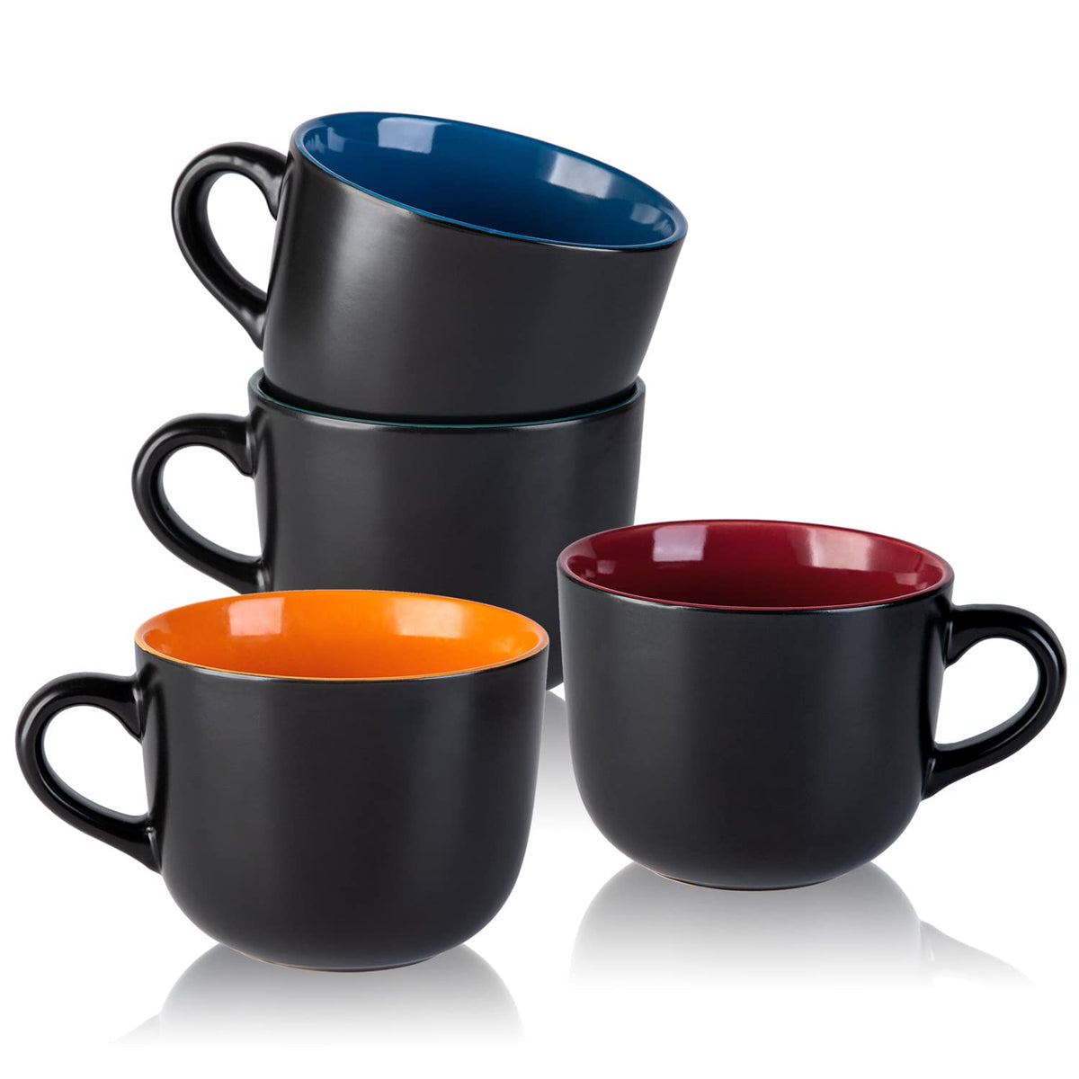 AmorArc mug bol face montrant design polyvalent et praticité