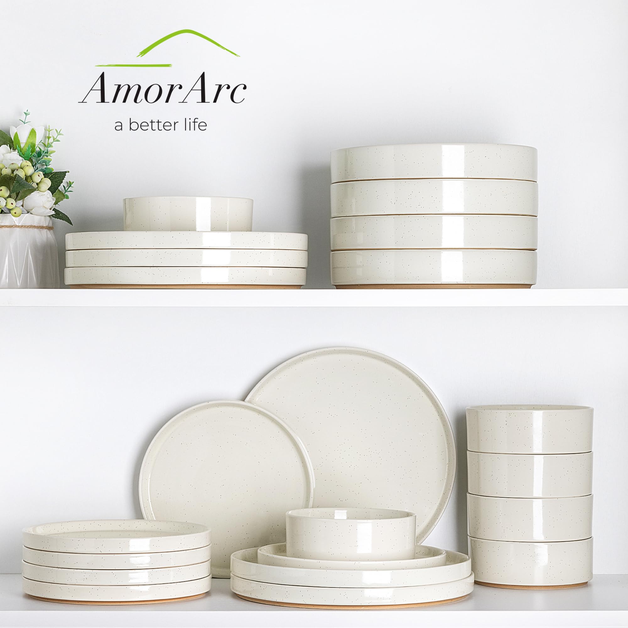 AmorArc table mise en contexte lifestyle suggérant ambiance chaleureuse