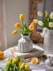 Amore Florals bouquet en vase contemporain donnant ambiance accueillante et durable