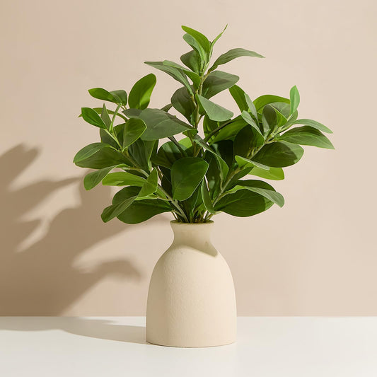 Amore Florals vue de face du pot montrant un accent déco naturel