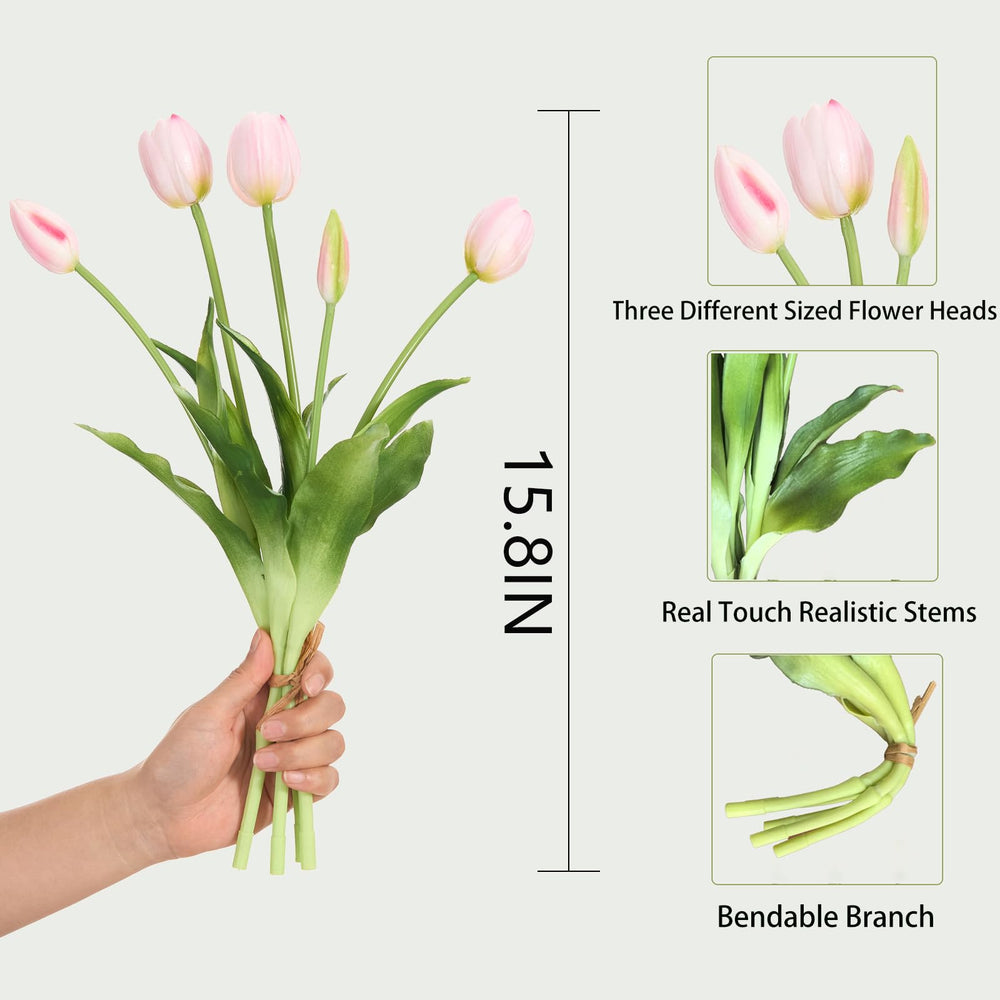 Amore Florals tige courbable détail montrant fil métallique pour modeler l'arrangement