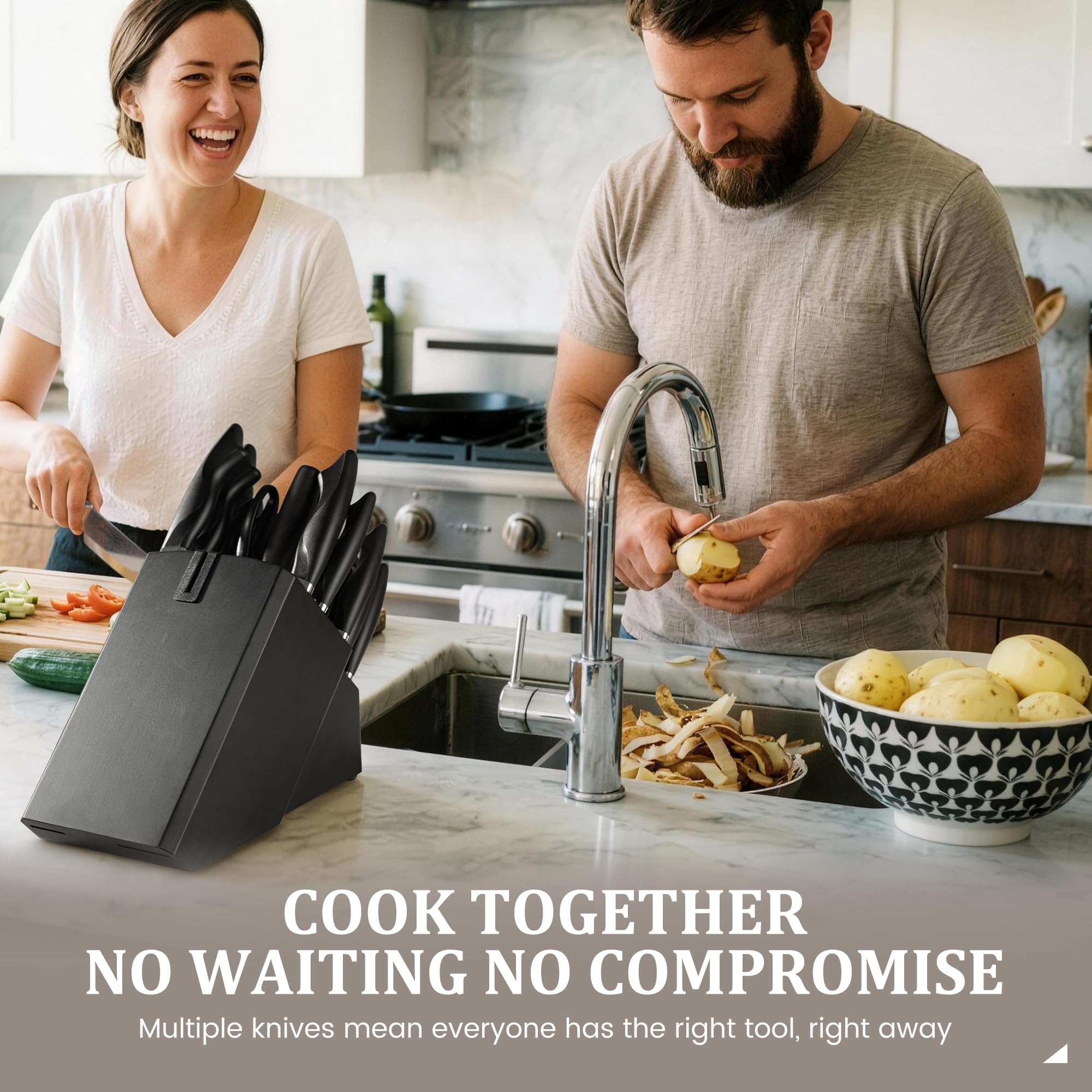 Amorston ciseaux de cuisine et accessoires pour découpe polyvalente