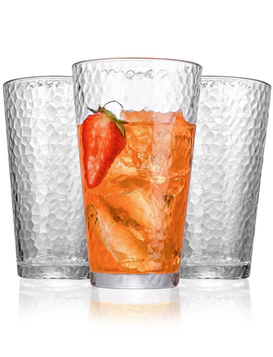 Amyoole verre highball face montrant design clair et élégant