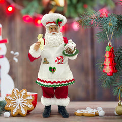 Amyoxu Père Noël matériaux coton polyester et résine pour durabilité et fini soigné