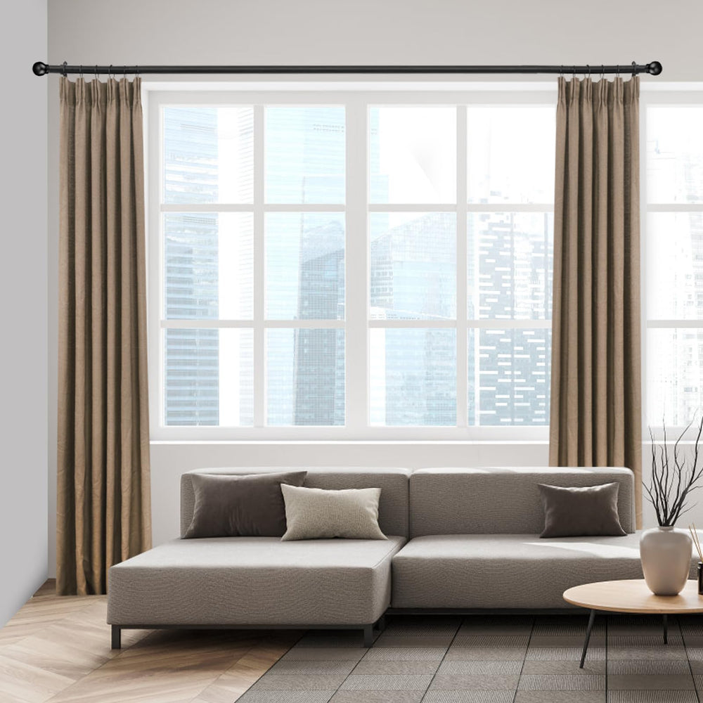 AMZSEVEN tringle avec rideau à œillets, glissement et look soigné
