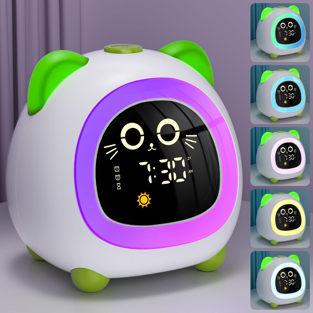 ANALOI réveil chat emballage cadeau prêt à offrir pour enfants