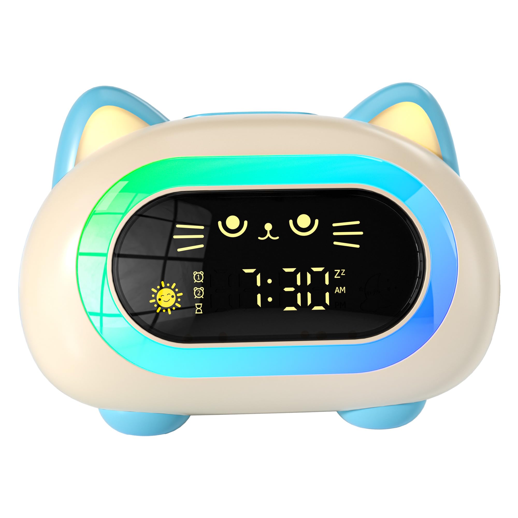 ANALOI réveil chat emballé joli cadeau prêt à offrir