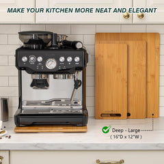 ANBOXIT plateau en usage avec cafetière facilitant accès et préparation
