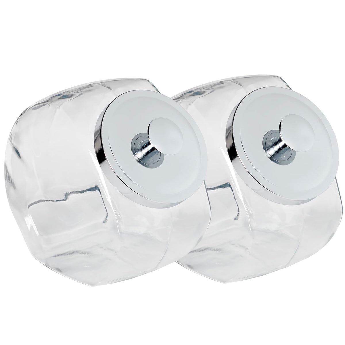 Anchor Hocking bocal face avant montrant contenu et design durable