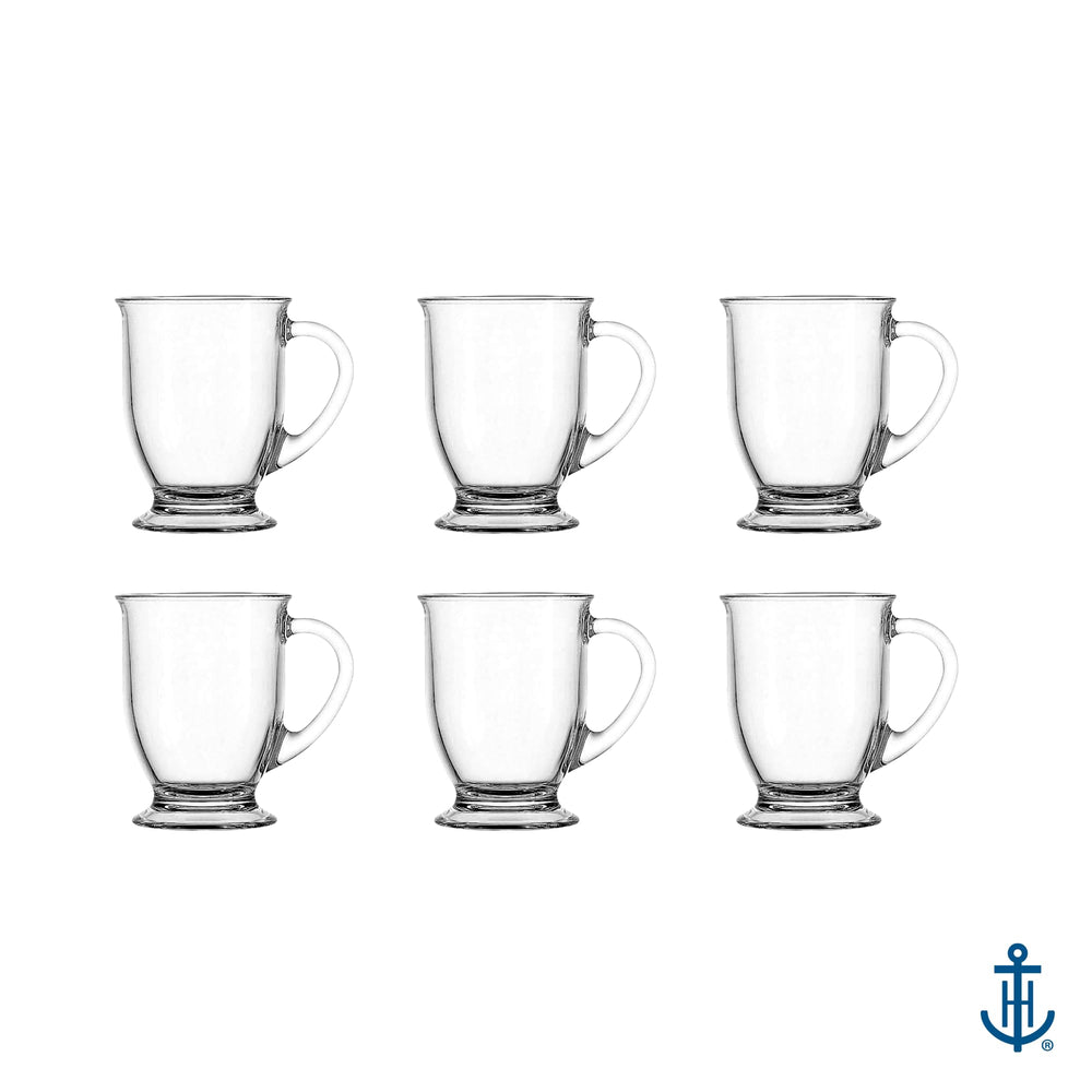Anchor Hocking comparaison de taille montrant capacité 16 oz pratique