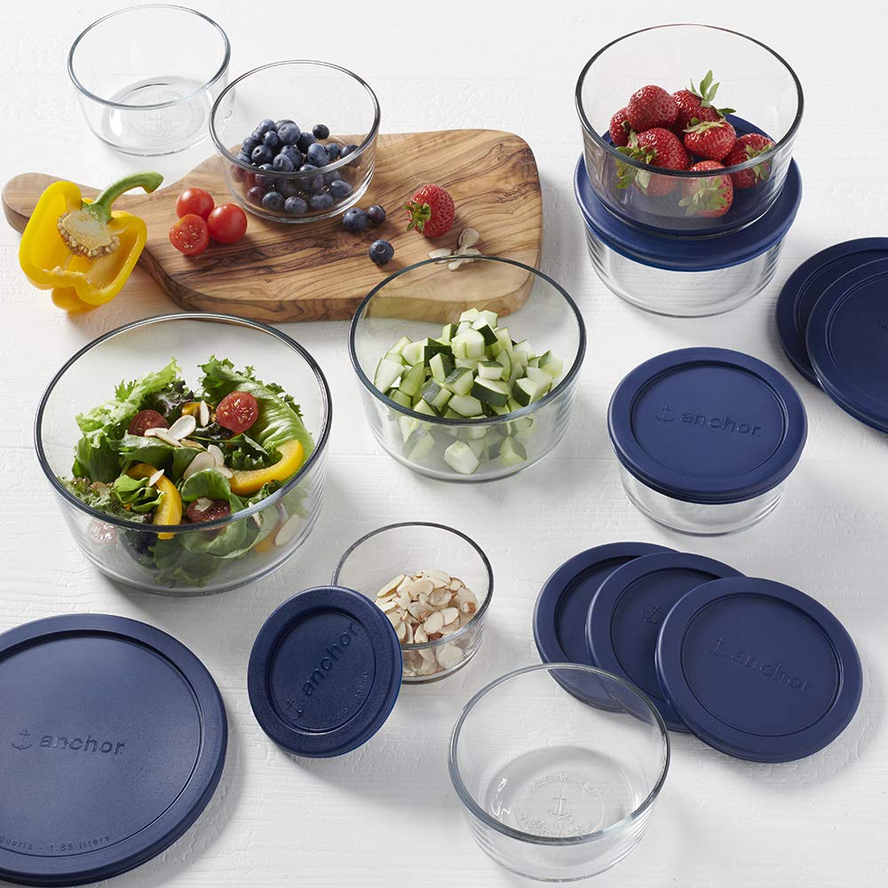 Anchor Hocking contenant en usage transport de repas pratique et sûr