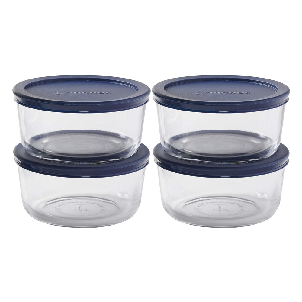 Anchor Hocking contenant face avant montrant design robuste et capacité 7 tasses