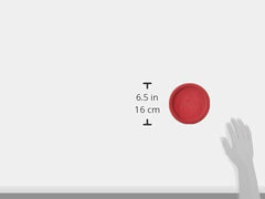 Anchor Hocking zoom sur couvercle rouge, fermeture sans BPA pratique