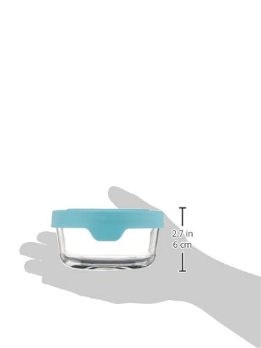 Anchor Hocking gros plan du verre trempé montrant texture et résistance, durable