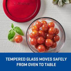 Anchor Hocking empilement de verres transparents, gain de place pour rangement