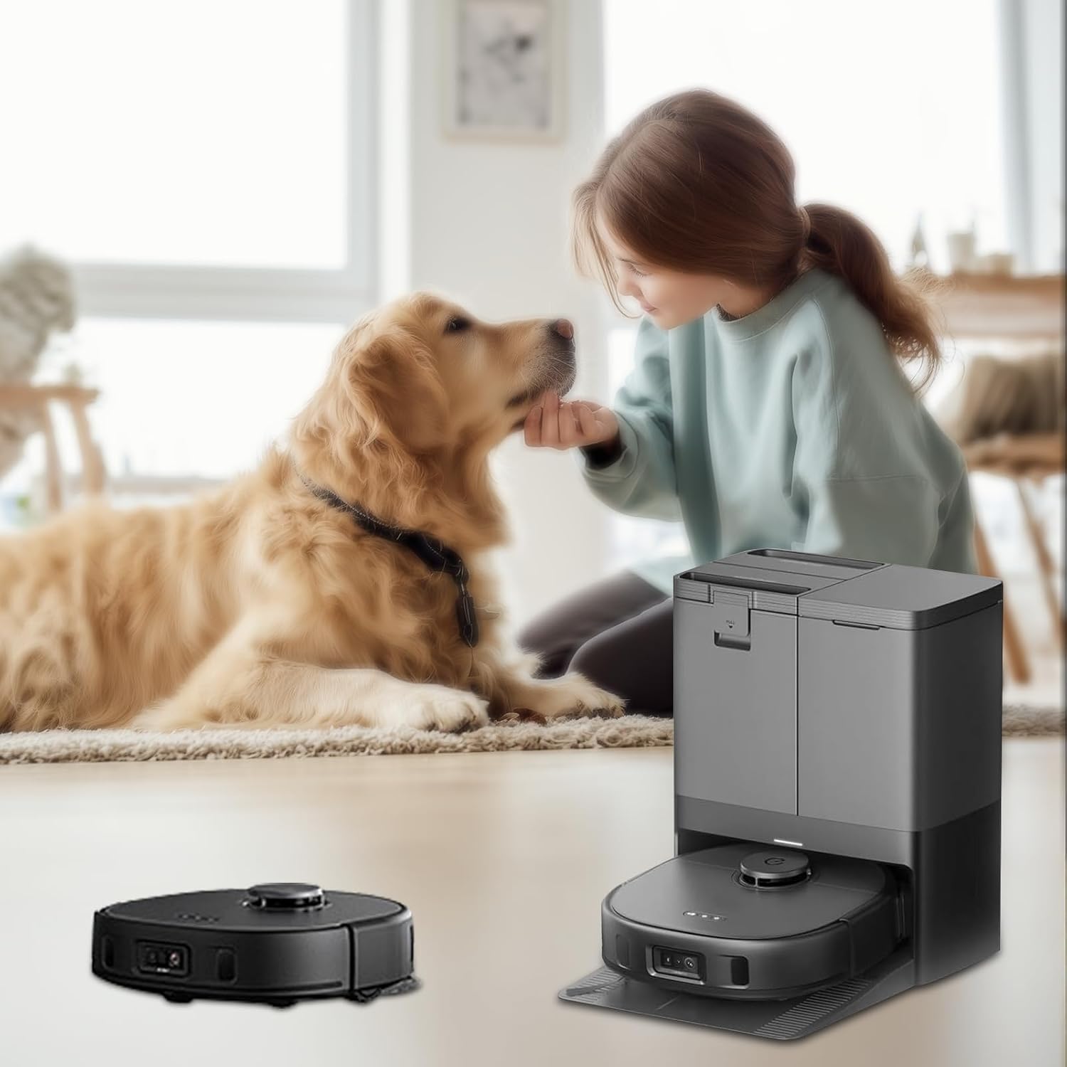Ancolin tournevis et outil à côté du robot pour installation simple et rapide