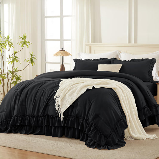 Andency couette noire vue de face ajoute élégance instantanée