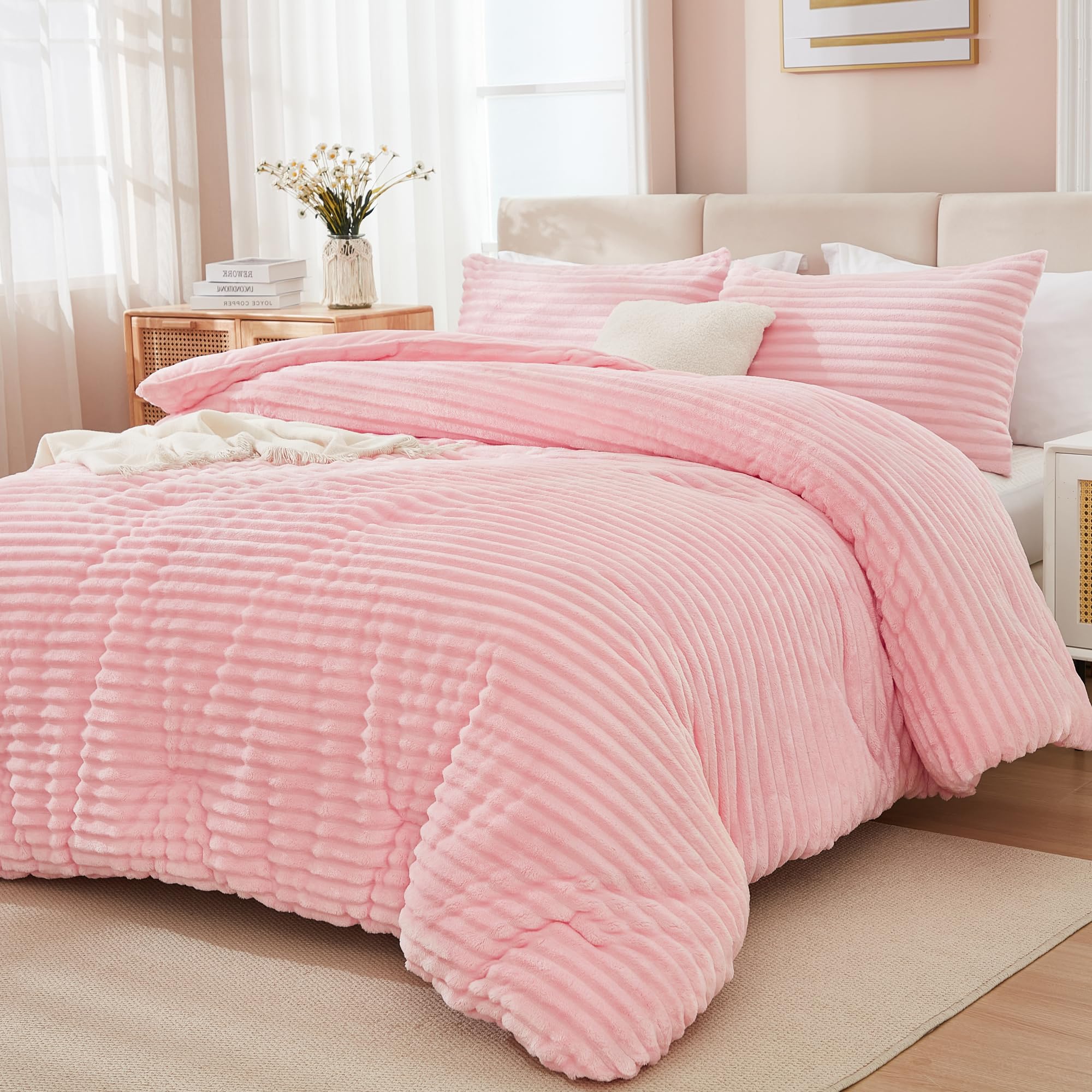Andency couette face avant rose montrant style et confort