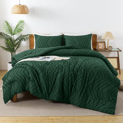 Andency couette face avant montrant le vert émeraude et un style moderne