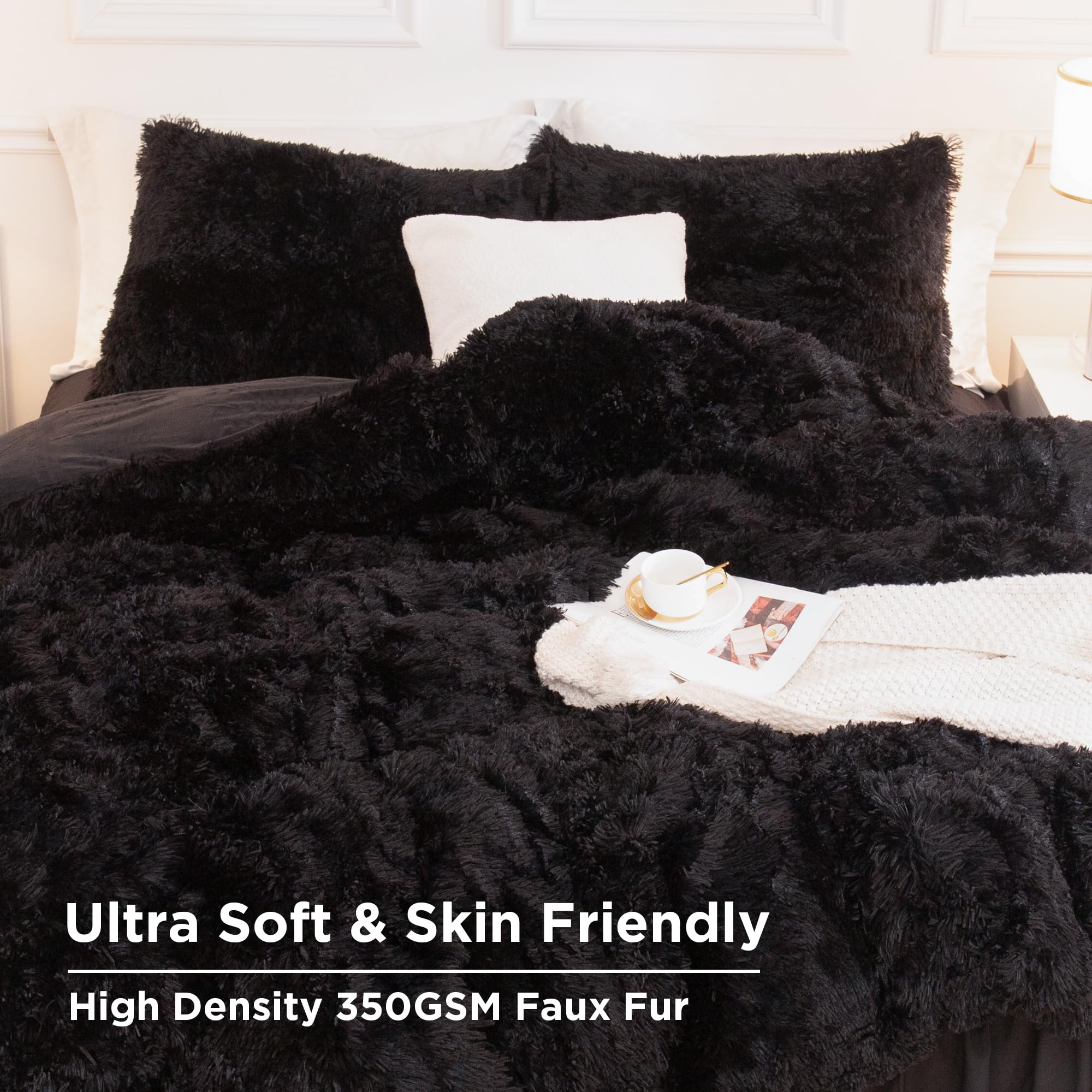 Andency couette sur lit décoré apportant confort et style contemporain