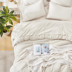 Andency drap plat et taies assorties pour un lit complet