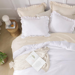 Andency détail du tissu polyester montrant douceur et toucher confortable