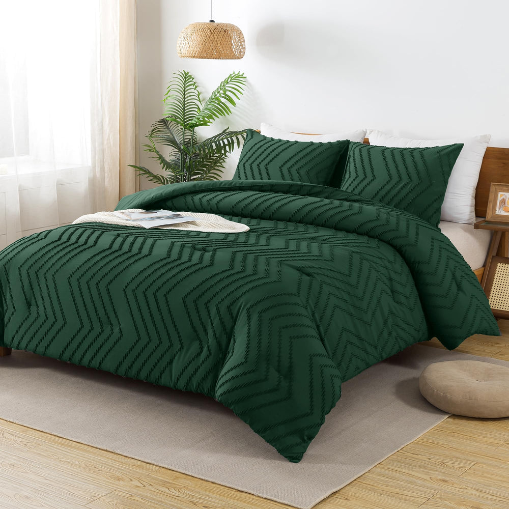 Andency mise en scène chambre montrant comment intégrer la couleur émeraude