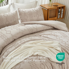Andency parure installée en chambre illustrant confort et style bohème