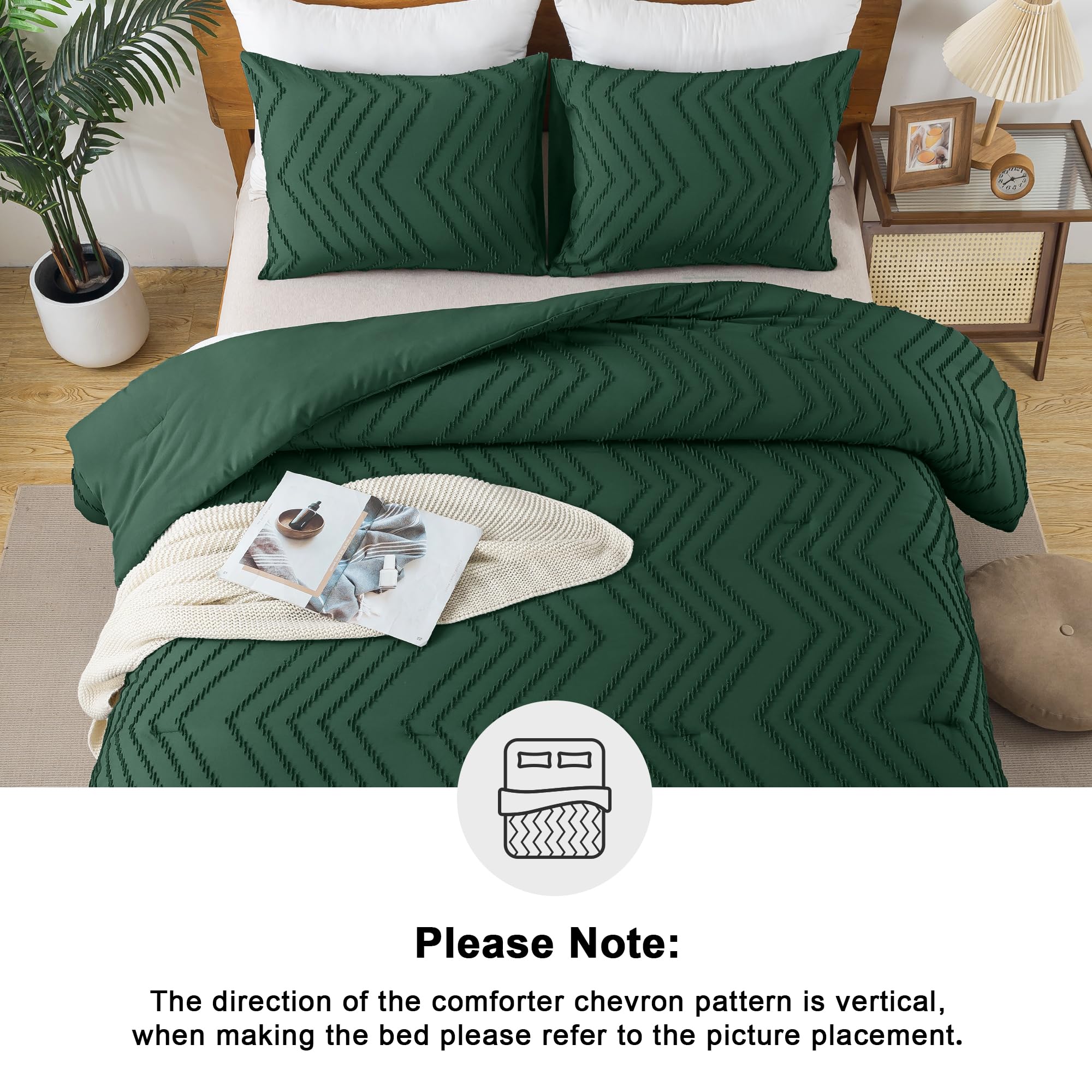 Andency taies d'oreiller montrant dimensions 20x36 pouces et coordination