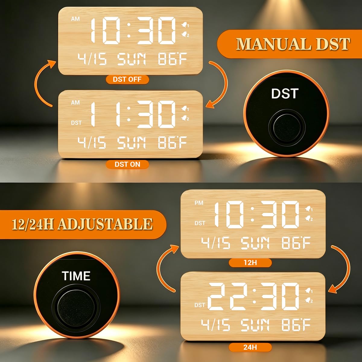 Andoolex comparaison d'échelle sur chevet, taille compacte pratique