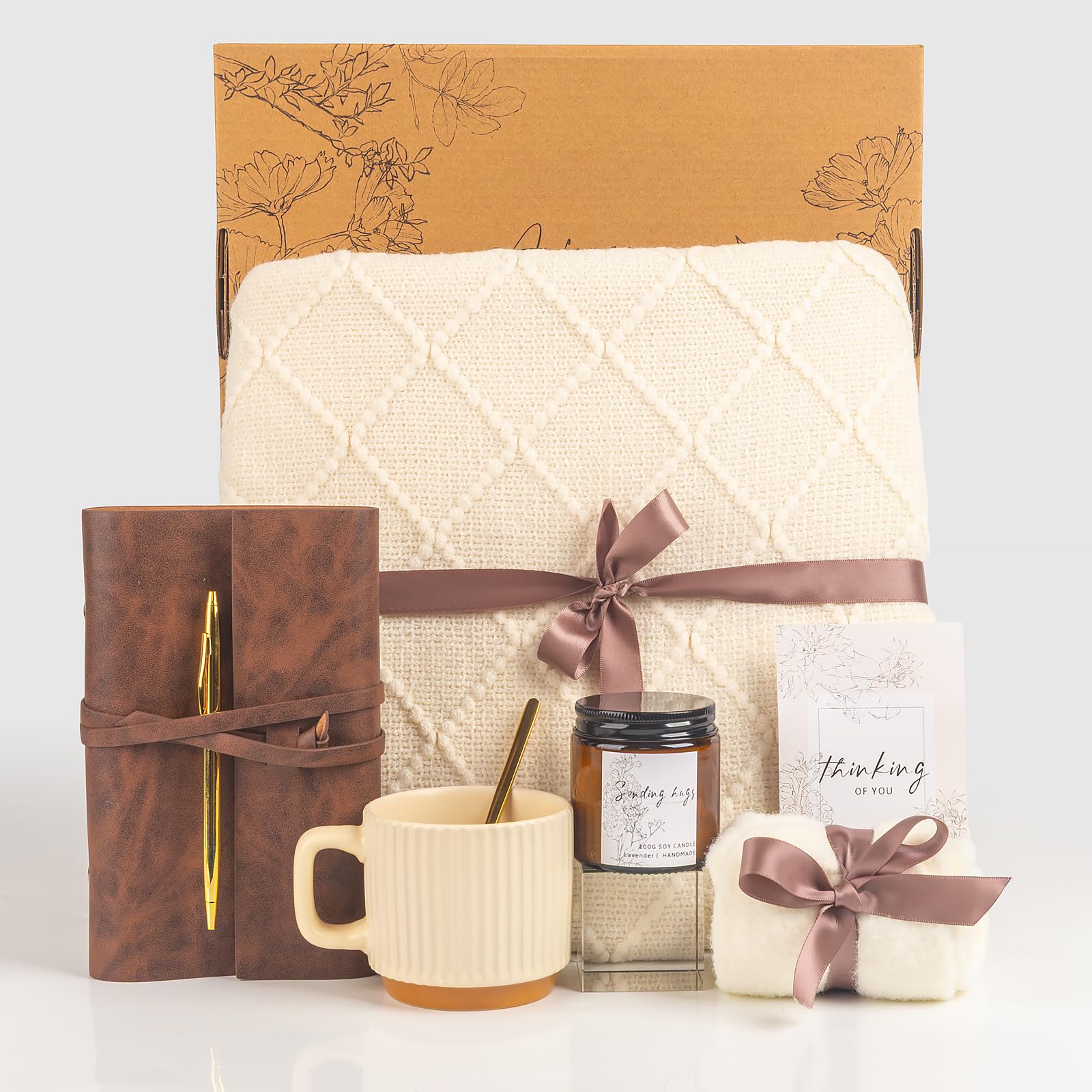 Anforsun mug et chaussettes moelleuses pour boissons chaudes réconfortantes