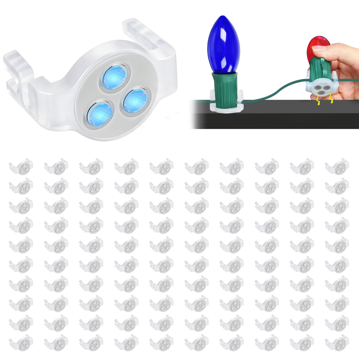 ANGAR clip magnétique face avant montrant fixation propre et discrète