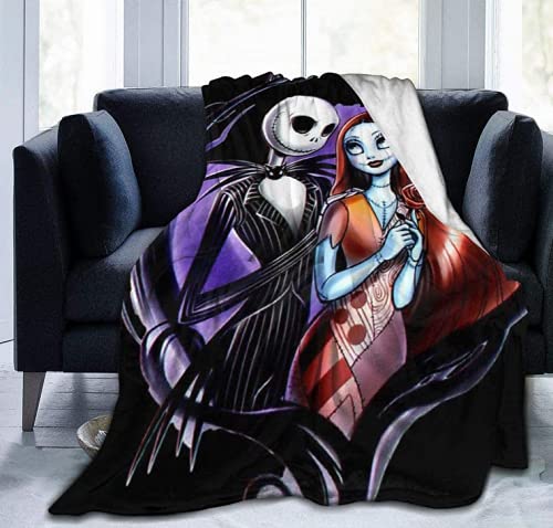 Ankeyoo plaid Nightmare Christmas face imprimée décorative et chaleur instantanée