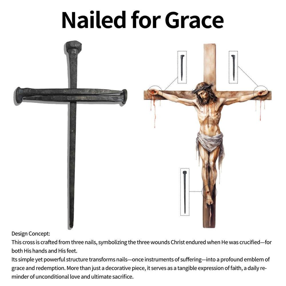 annrose gros plan clous forgés révélant texture artisanale et authenticité