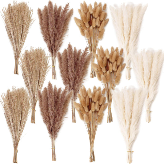 ANPROOR bouquet séché face avant montrant volume naturel et élégance