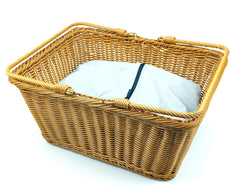 ANRUIDE panier en usage lors d'un pique-nique transport facile des provisions