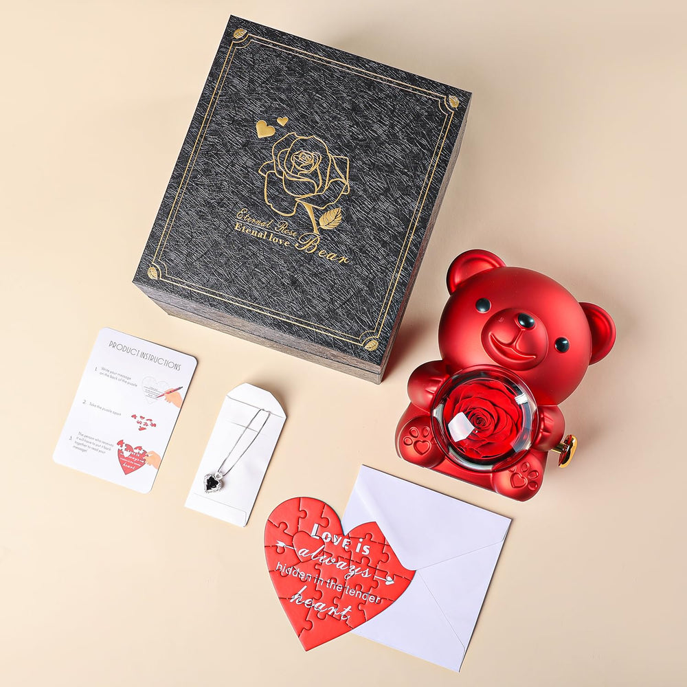 Anthonic mise en situation romantique sur table, cadeau qui touche