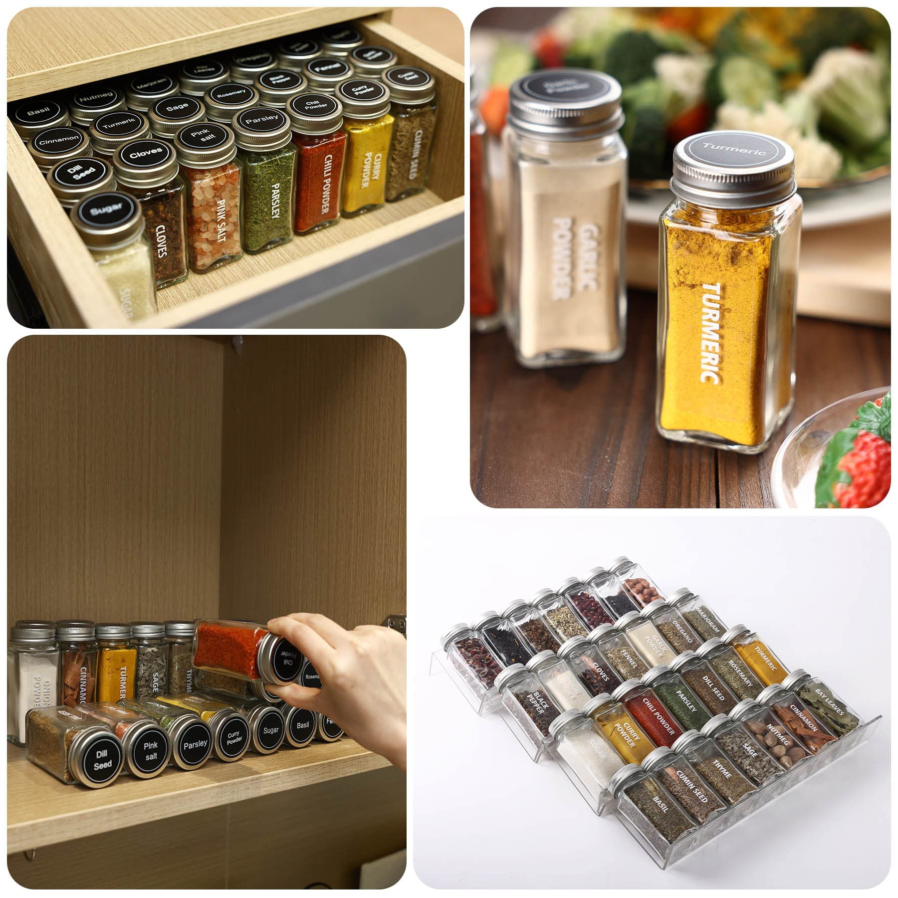 Antimbee collection de bocaux posée sur table pour présentation soignée