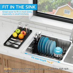 ANTOPY égouttoir installé sur évier économisant plan de travail