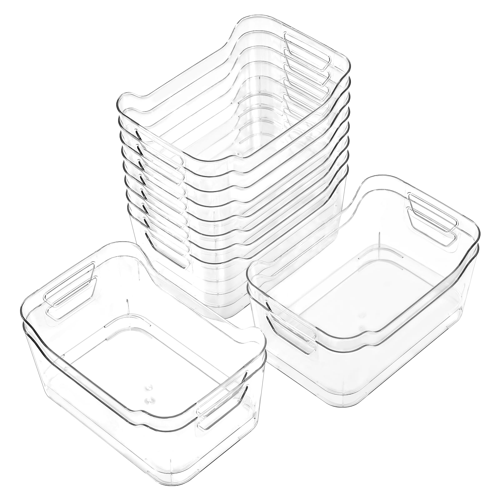 AntStep vue frontale du paquet montrant 12 bacs transparents pour organisation
