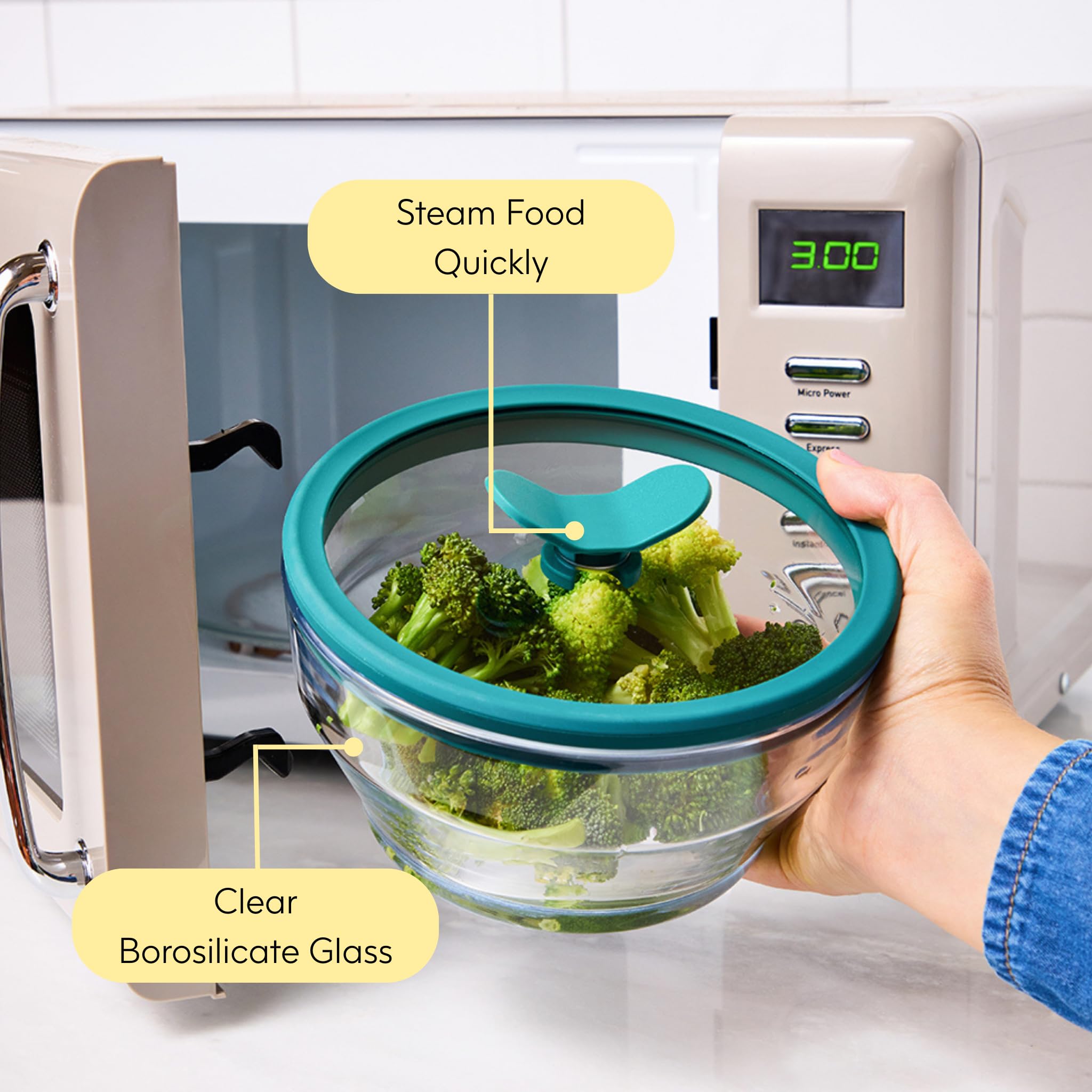 Anyday empilement de contenants dans le frigo économisant l'espace et facilitant l'organisation