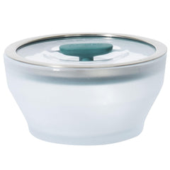 Anyday bol en verre face avant montrant la finition givrée et la capacité 4 tasses, pratique pour portions