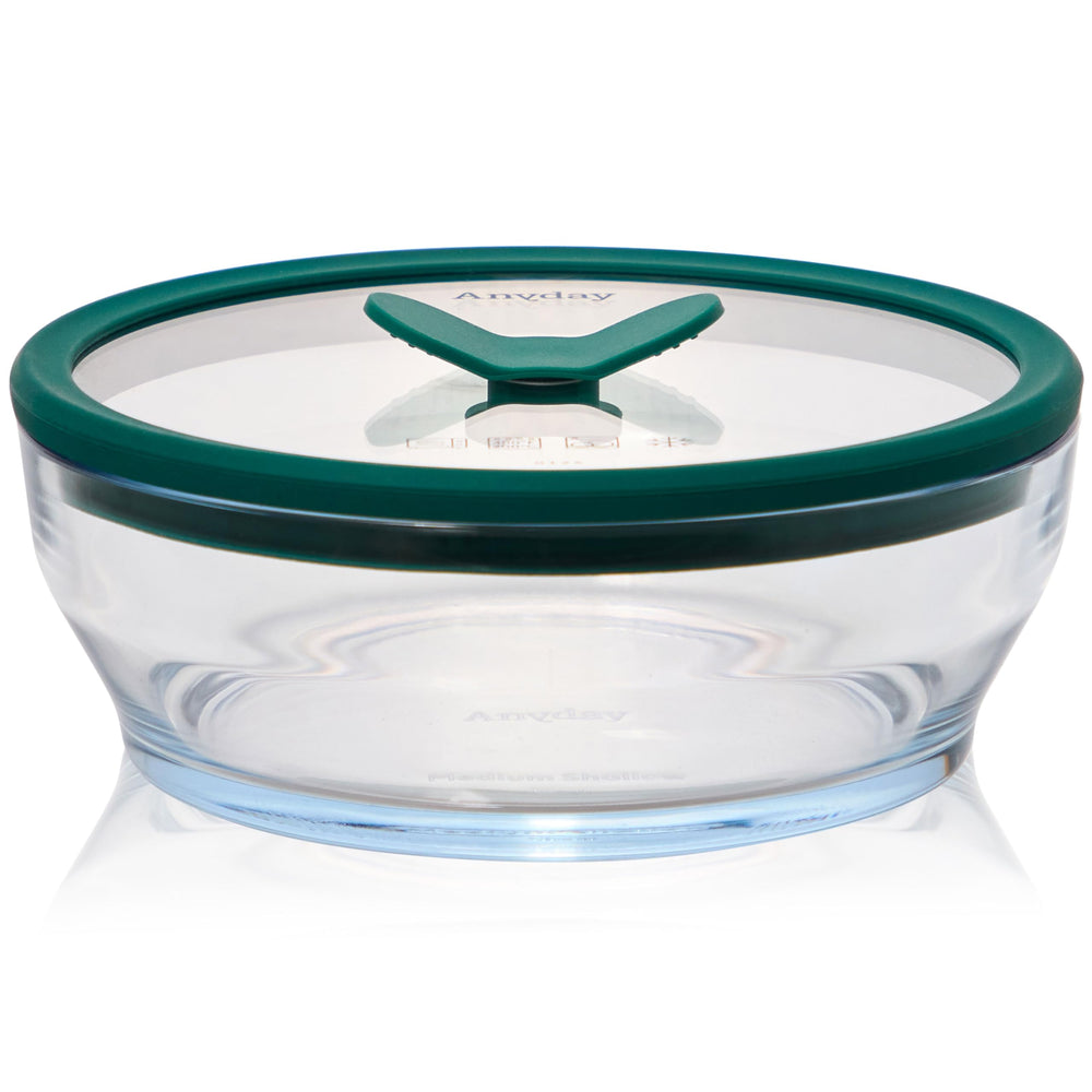 Anyday plat verre face montrant étanchéité et finition hygiénique