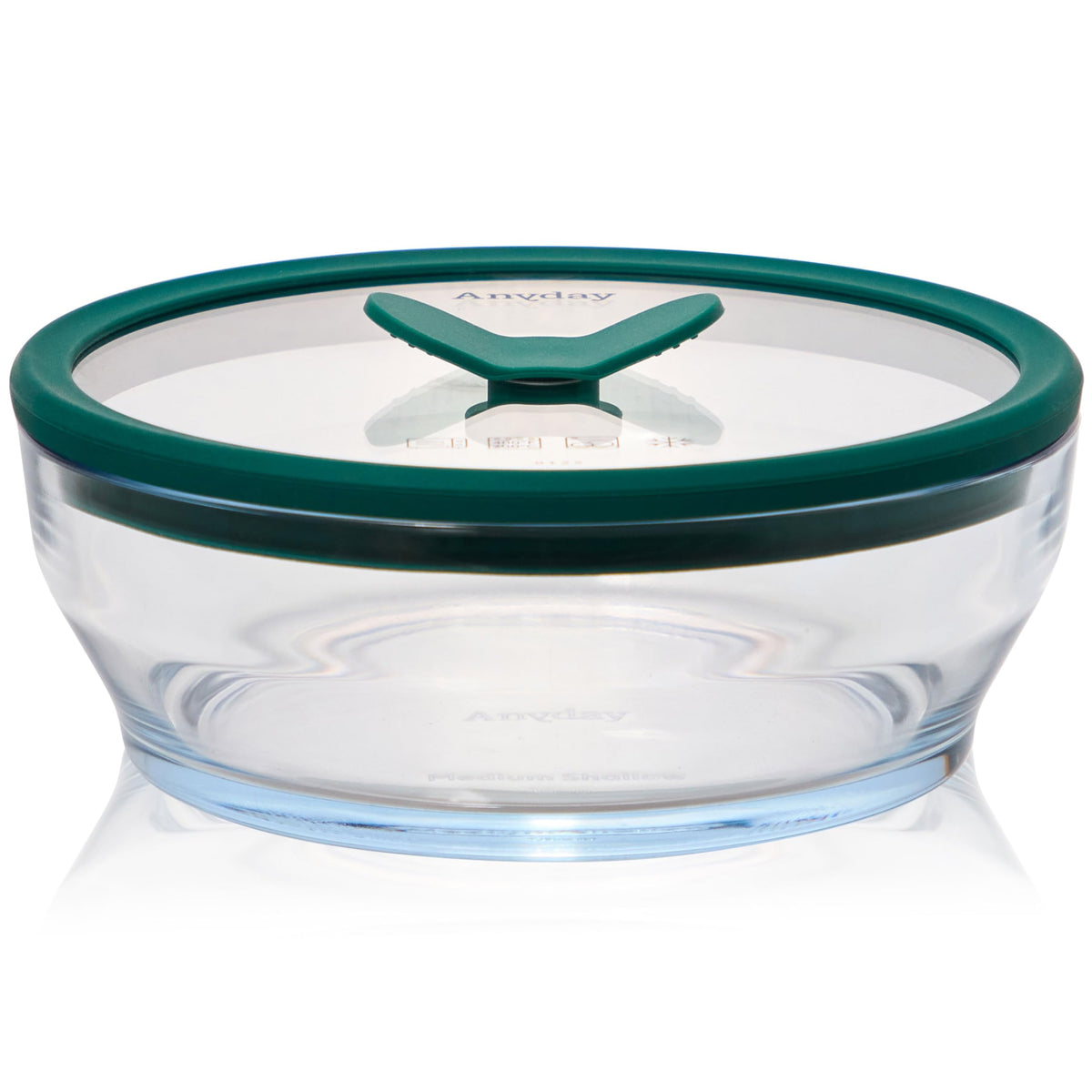 Anyday plat verre face montrant étanchéité et finition hygiénique