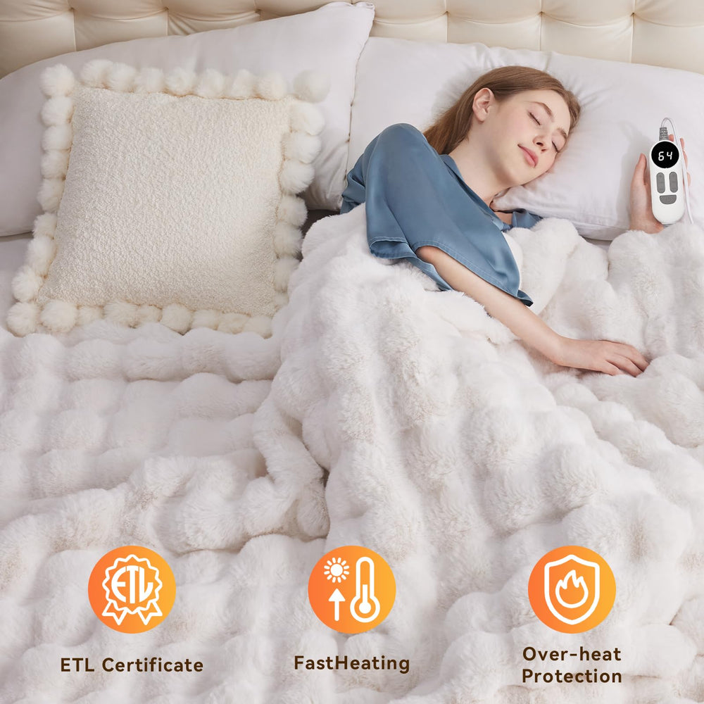 Anysay télécommande LED montrant 6 niveaux de chaleur et minuterie facile à utiliser