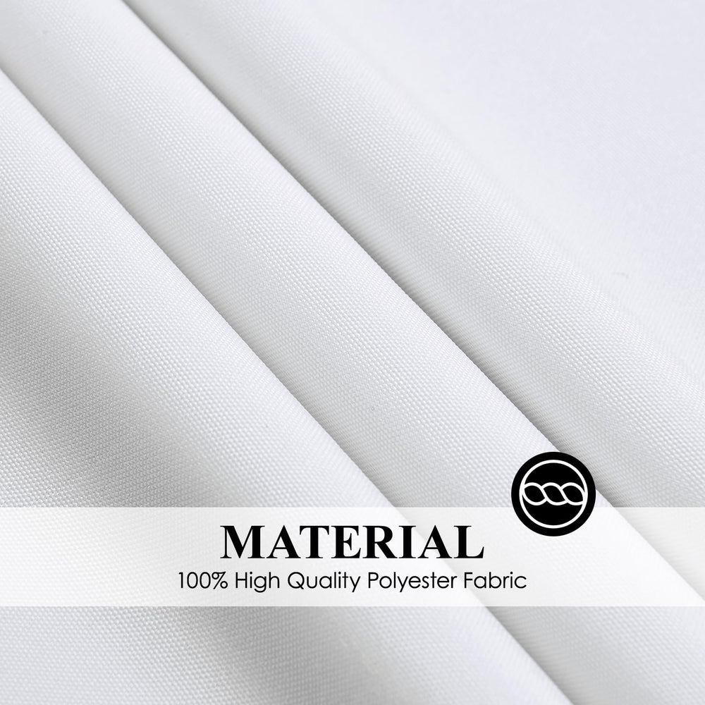 Aocoz détail de bord et coin de la nappe, finition résistante et nette