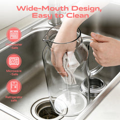 Aofmee couvercle inox double fonction illustrant filtrage et versage pratique