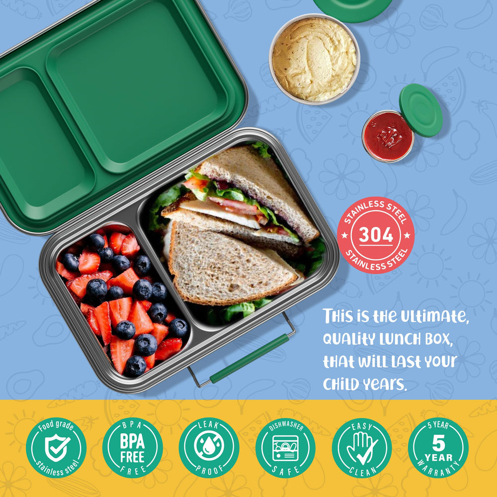 AOHEA boîte repas posée dans un sac d'école, solution pratique pour la cantine